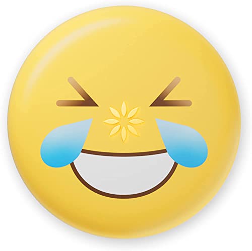 Invisalign Aligner and Retainer Case, Emoji Retainer Holder (Tears of Joy)