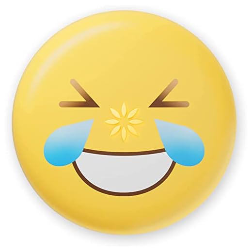 Invisalign Aligner and Retainer Case, Emoji Retainer Holder (Tears of Joy)