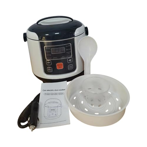 SiaBiced Portable Rice Cooker for Vehicle Cooking 1-2 Person Capacity, 12V for Cars - Image 8