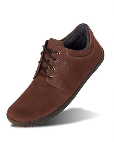 Sole Runner Unisex Kari Sneaker, Darkbrown, 41 EU Weit