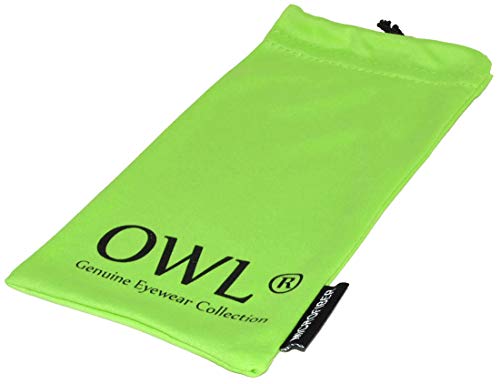 OWL Pouch Retro Rewind Juniors Half Frame Square Colored Mirror Sunglasses2