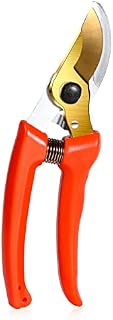 Garden Pruning Shears Gardening Scissors Snips Hand Pruning Secateurs Clippers Leaf Trimmer for Bonsai Plant Trimming Fruit Lettuce and Harvesting Hedge Shears