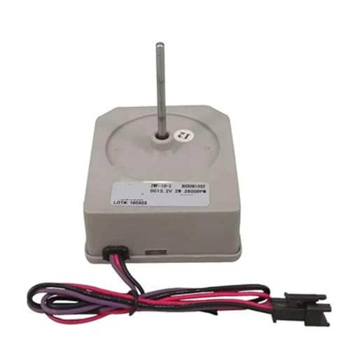 Ventilador de motor de CC A66T, compatible con Meiling, motor de ventilador de refrigerador de doble puerta ZWF-10-2 B03081032 CC 13,2 V 2 W
