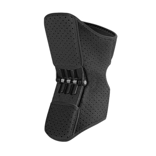 Image of Knee Protection Booster Joint Support Spring Stabilizer for Running Training Black|Sporting Goods |Support & Protective Gear