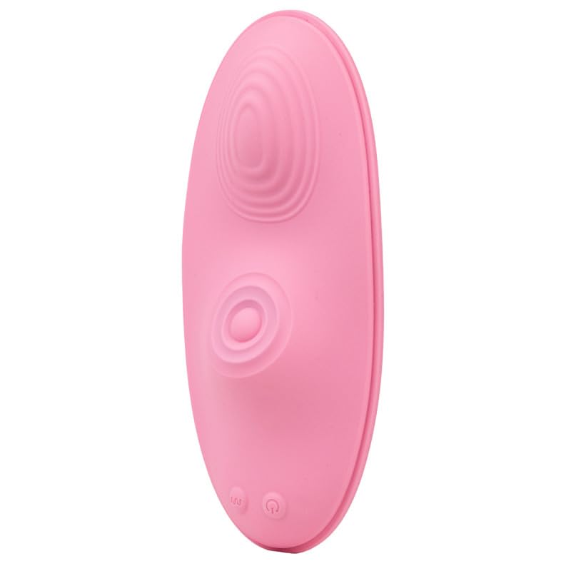 Moody M2 Pad Tapping, Vibrador, Estimulación de Clítoris, Recargable USB, 28 Modos de Vibración, Silicona, Sumergible (Rosa)