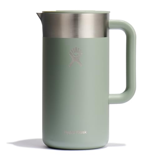 Hydro Flask French Press- Insulated Stainless Steel Coffee Maker, Camping and Outdoors Agave Green - image 1