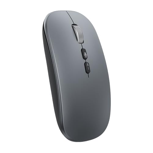 Souris IA sans fil rechargeable 12000 DPI pour éliminer la saisie manuelle