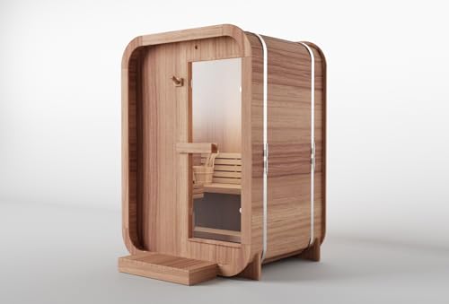 ZONEMEL Outdoor 2-3 Person Sauna with Heater