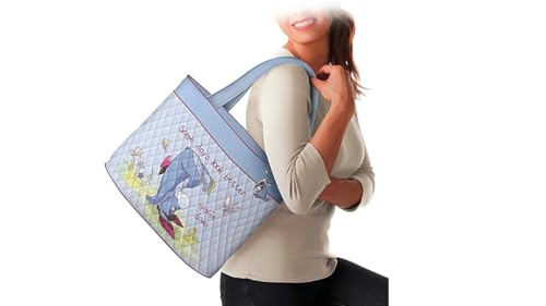 Disney Winnie The Pooh Bolso Tote acolchado con charm miniatura 2