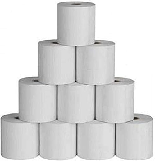 Realon Thermal paper roll 57mm(Width) x 25 meter(Length) Pack Of 10 Rolls