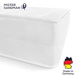 matratze 140x200 h3 h4 Die Mister Sandman Matratze überzeugt durch einen Matratzenkern aus formstabilem Kaltschaum: gute Druckentlastung und Stützung, Made in Germany, Größe: 140 x 200 cm