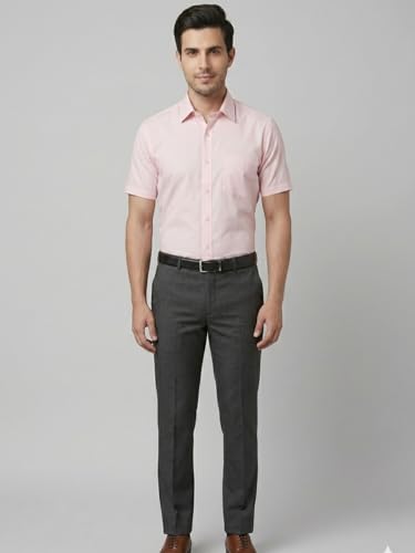 Image of Appel Touch Men's Cotton Blend Formal Shirt Half Sleeves