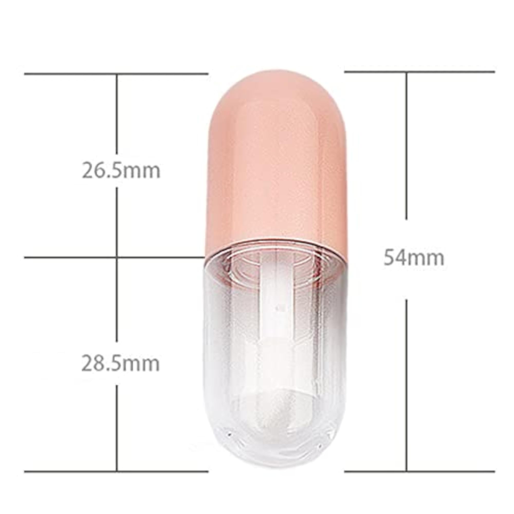 3x10Pcs Lip Gloss Containers with Insert Stoppers