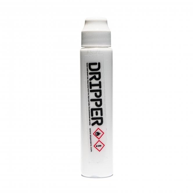 Liquid Paint Dope Dripper Multi Colour & Multi Size Mop Marker Graffiti Art Taggers, Permanent Alcohol Based Paint Refill (White, 10mm Mop Marker)