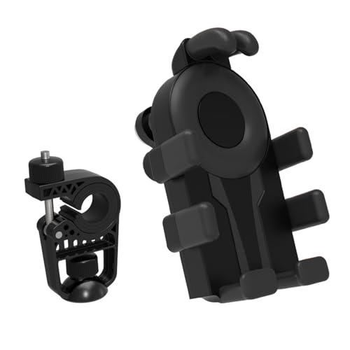 Installa rapidamente biciclette Staffe per smartphone Supporto per telefono da bici antiurto per manubrio Montaggio sicuro per per bici silicone