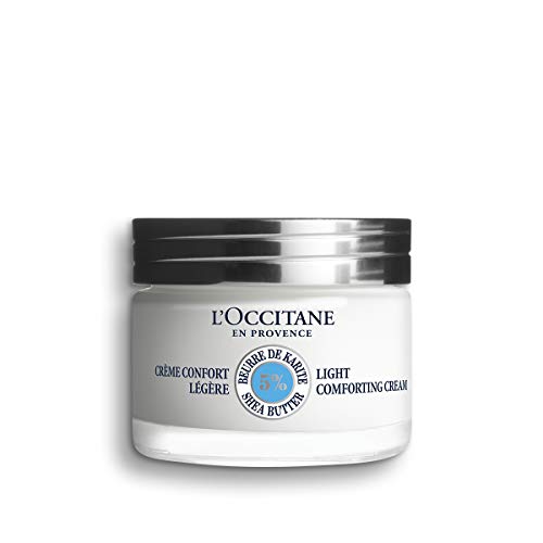 L'OCCITANE - Crema Comfort Leggera Viso Karité - 50 ml - Idratante - Prodotto in Francia