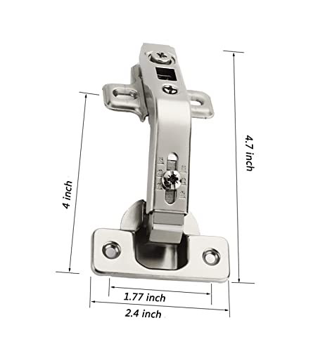 135 Degree Lazy Susan Hing-2 Pack Face Frame Plate For Corner Folding Cabinet Zishengho Kitchen Cupboard Door 1 Pair #TOP4