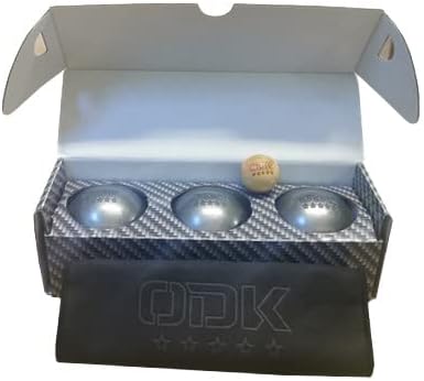ODK Zeus Inox Petanque Boules in packaging