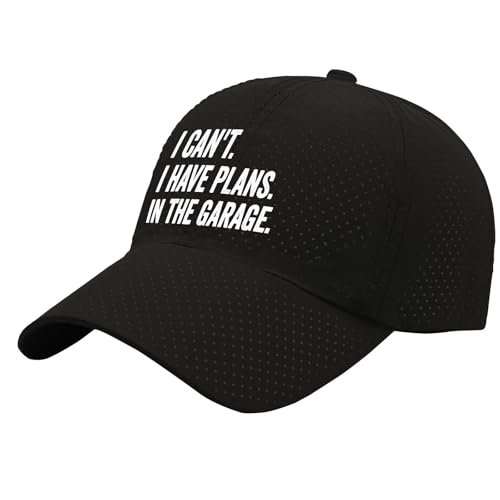 I Can't I Have Plans in The GARAGES Golf Hat Golf Cap for Son2