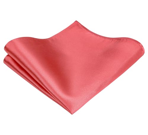 Image of TIE G Solid Satin Woven dyed Color Formal Black Necktie and Pocket Square Sets in Gift Box