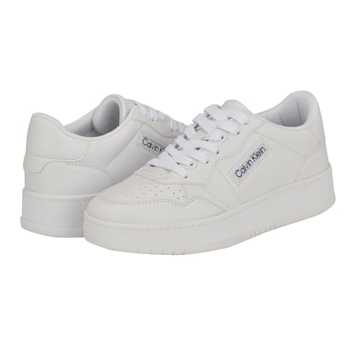 Calvin Klein Rhean Basket Femme sneakers basses blanches tendance cuir