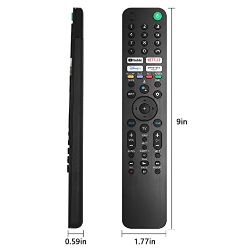 Rmf-Tx520U Mg3-Tx520U Voice Remote Control For Sony Bravia Tv Kd-43X80J Kd-43X85J Kd-50X80J Kd-50X85J Kd55X79J Kd-55X80J Kd-55X85J Kd-65X85J Kd-75X85J Kd-85X85J Xr-50X90J Xr-50X94J Xr55A80J Xr55A84J #TOP5