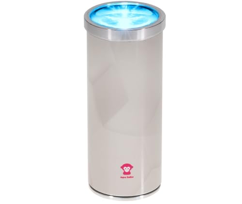 Ape Labs Can 2+ Smart Effect 15W LED Lights with 11Hr Rechargeable Battery for Wedding & Event Lighting - IP65 Waterproof RGBaW Light with MusikMode & DMX App Control (Remote & Charger Not Included)