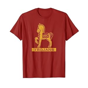 USC Trojans Vintage Horse Logo Officially licensed T-Shirt