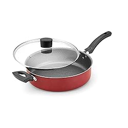 Frigideira Alegrete Enjoy Reta com Tampa de Vidro 24cm
