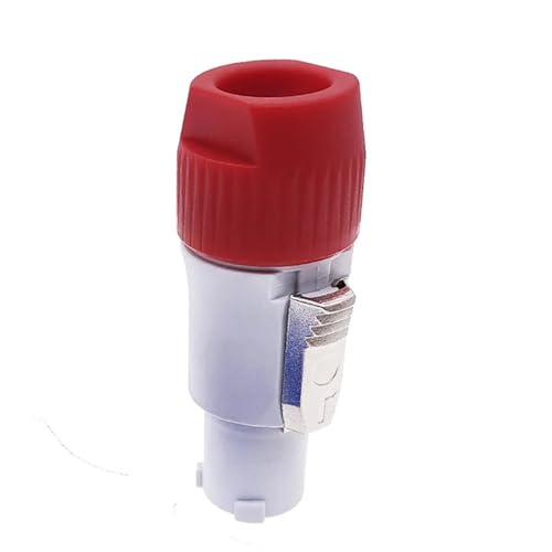 Conector PowerCon de 20A para instalar luces de escenario en eventos