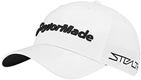 TaylorMade Men's Tour Radar Cap, Navy, One Size & Men's Tour Radar Cap, White, One Size