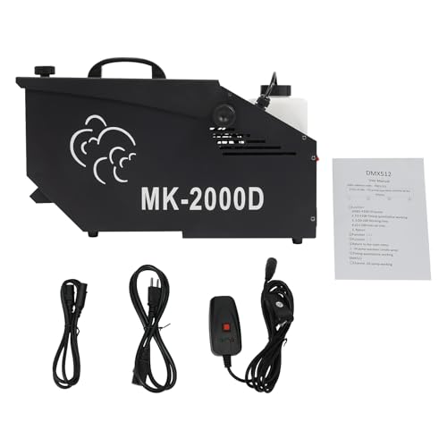 Máquina de humo baja de 1200W con control remoto miniatura 2