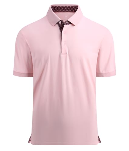 Alex Vando Mens Polo Shirts Short Sleeve Regular Fit Fashion Designed Shirt