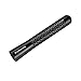 Porfeet Autoantenne, 12 cm Universal Carbon Fiber Edelstahl Autodach Kurzantenne Radio Antenne Schwarz
