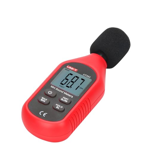 UNI-T UT353 Mini-Digital-Schallpegelmesser 30–130 dB Instrumentengeräusch-Dezibel-Überwachungstester
