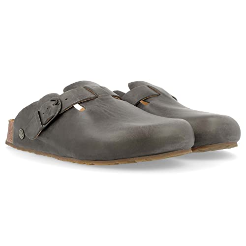 Image of HAFLINGER Grizzly Zigzag Felt Clog Wool Slipper