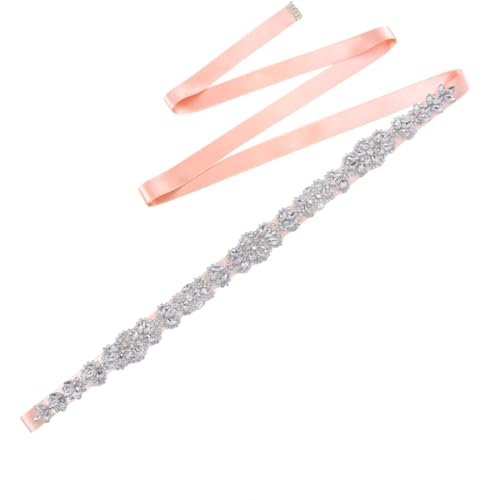 Bridal Wedding Dress Belt Handmade Beaded Bridesmaid Women Dresses Belt