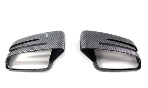 Coque de rétroviseur en fibre carbone pour réparer et masquer les rayures de boîtier W246