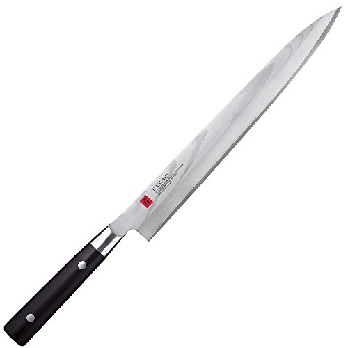 スミカマ 霞 KASUMI ダマスカス 刺身包丁 27cm V金10号 ステンレス 錆びにくい 日本製 岐阜県関市 85027