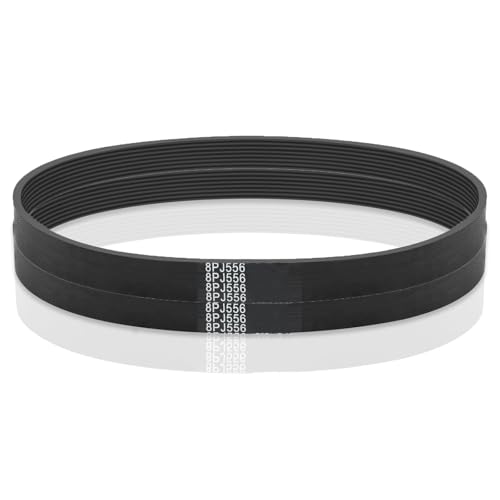 Correa de transmisión 8PJ556 para cinta de correr y motor de ventilador en goma negra