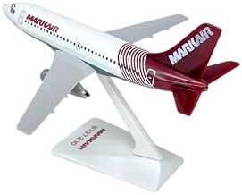 Mark Air 737-200 1:180 Scale - Plastic Snap-Fit Model Airplane - Collectible Replica of Mark Air Airlines Aircraft - Part# ABO-73720F-005 image 5
