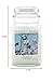 Village Candle Pure Linen Large Glass Apothecary Jar, Scented Candle, 21.25 oz., White