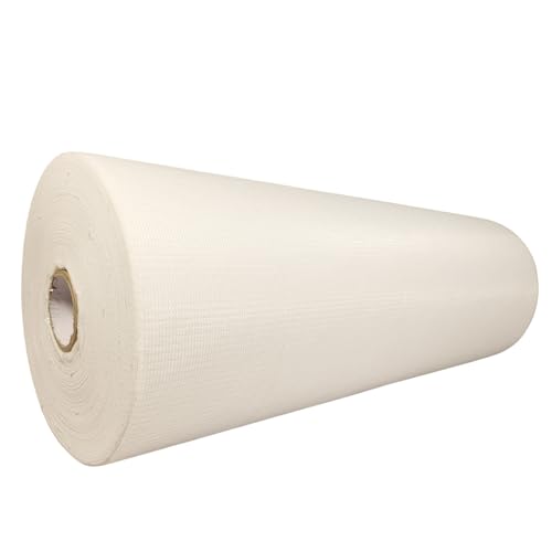 SA Baustoffe® Spezialvlies für Dachabdichtung, Zusätzlich verstärktes, 0,50 x 50m, 120 g/m2, Dachvlies, Vlies für Flüssigkunststoff, Stabilisierungsvlies, Polyestervlies