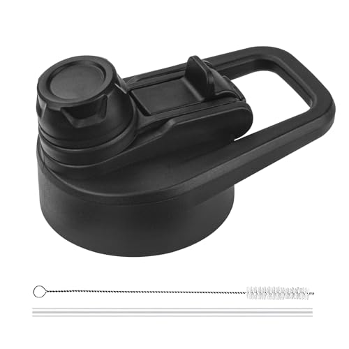 OWS grownups Lids for Hydro Flask Compatibility Most Sports 2-in-1 Water Bottle Accessory (12/16/18/22/32/40/64oz)