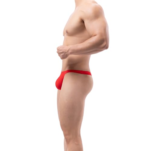 MuscleMate Men's Thong G-String Underwear, Men's Hot Thong G-String Brief Underwear, Stretch and All-day Comfort.