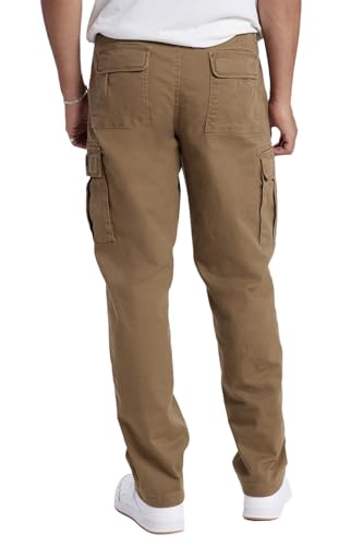 UNIONBAY Men's Wallace Flex Waist Stretch Cavalry Twill Cargo Pant4