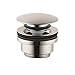 Produktbild hansgrohe Push-Open Ablaufgarnitur, brushed-nickel