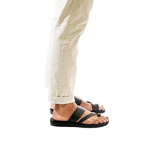 Zohar - Leather Toe Ring Sandal - Mens Sandals4