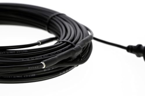 KERBL Frostschutzkabel 5 m (100 W, Heizkabel für Dachrinnen / Rohrleitungen, zur Überwinterung von Pflanzen, Frostschutz für Rohre + Kübelpflanzen) 296087