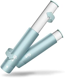 Flint Retractable Lint Roller, Refillable, 30 Sheets, Metallic Cool Mint